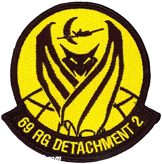 USAF 69TH RECONNAISSANCE GROUP -DET 2- MQ-9 Reaper ATTACK UAV- ORIGINAL PATCH