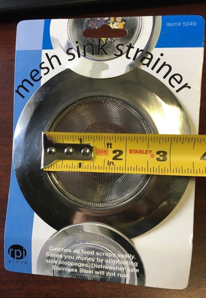 2 pack Mesh Sink Strainer Kitchen-Mesh-Sink-Strainers-Stainless