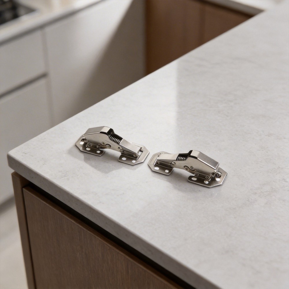 4 Pack Soft Close Hinges for Kitchen Cabinet Door For Surface Mounting