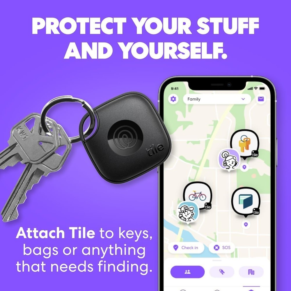 Life360 Essentials - Bluetooth Trackers & Item Locators for Keys, Wallets, Remot