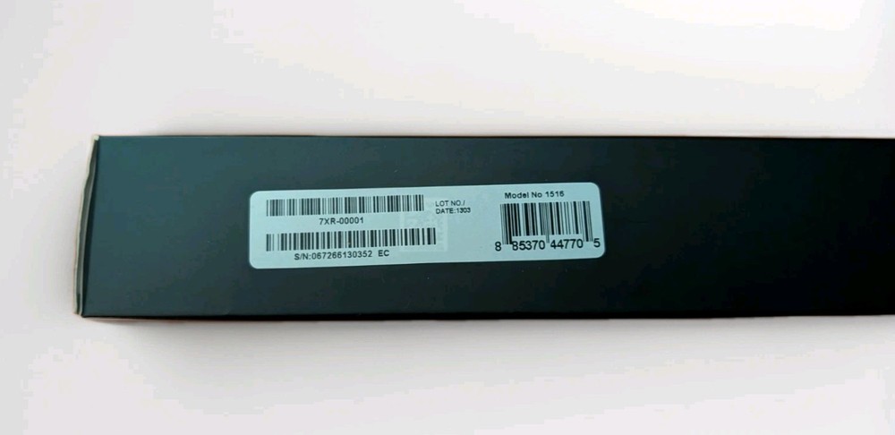 Microsoft Surface Windows RT Empty Retail Box ONLY Model 1516 NO TABLET Rare