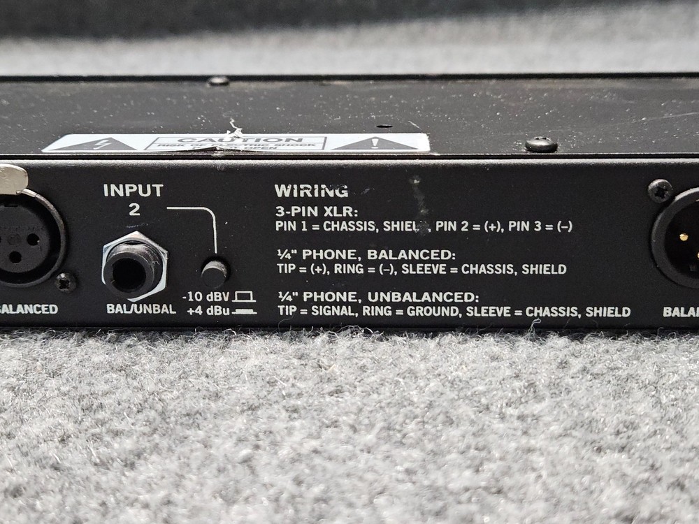 Rane DC-22 Dynamic Controller Signal Processor/Compressor DJ Limiter 2-Channel