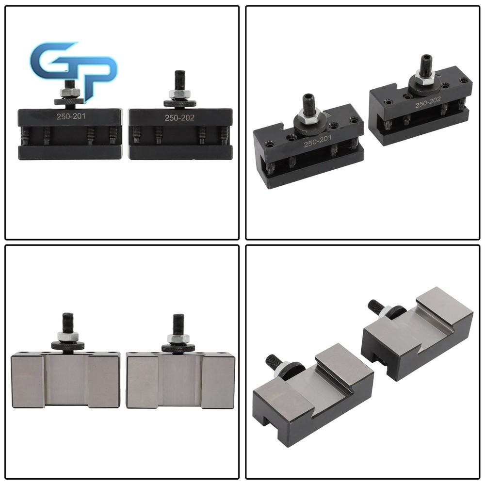 6 Pack BXA 250-200 Metal Lathe Tool Post Set Quick Change Type