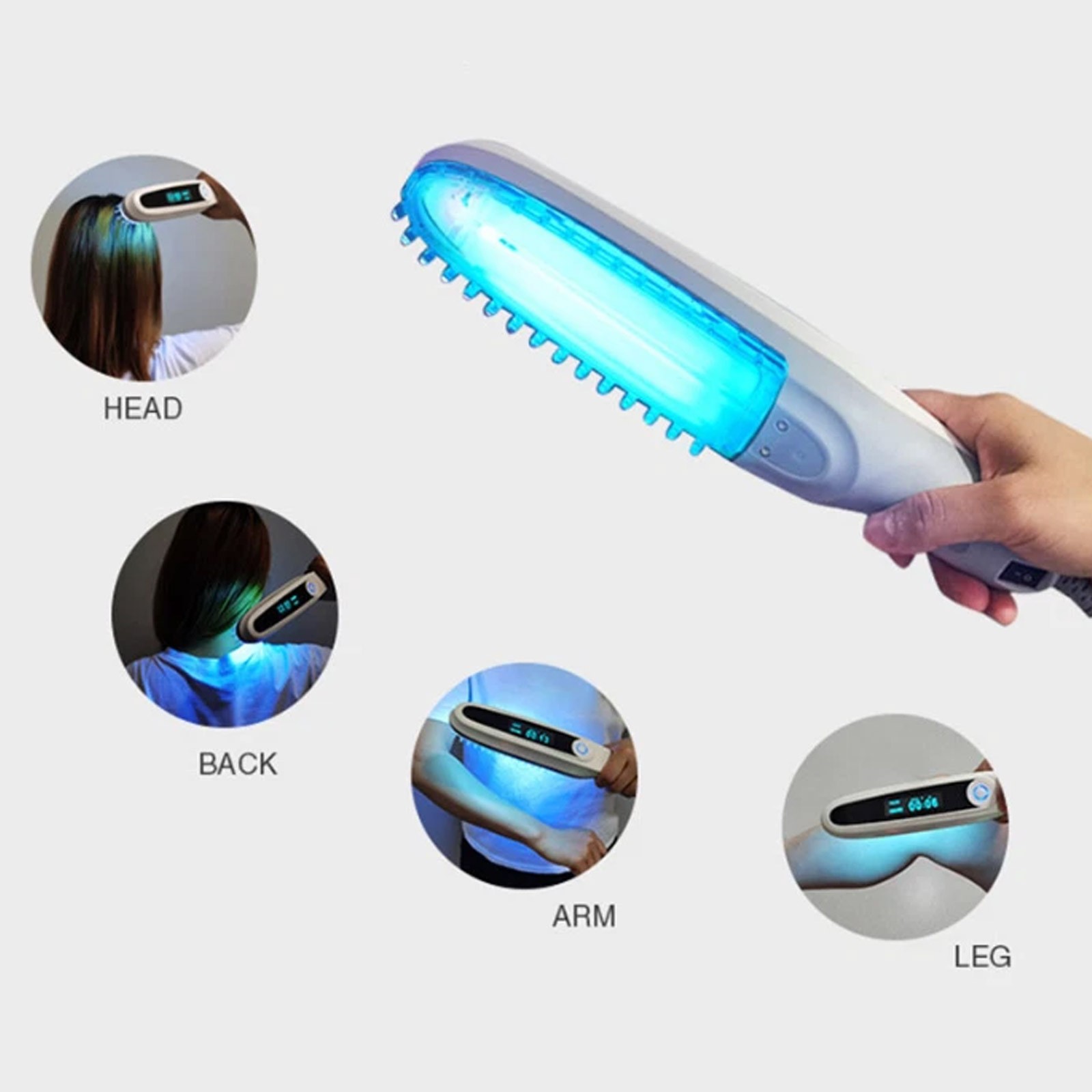 311nm UVB Phototherapy Lamp Narrowband – Handheld UVB Light Device BulbfR