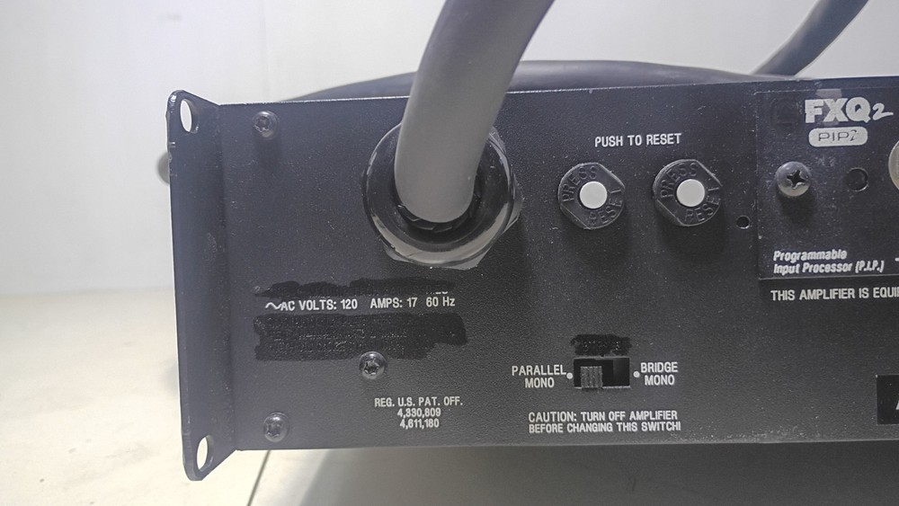 Great Condition Venable Instruments VLA1000 Linear Amplifier W/ PIP2 FXQ2 Module