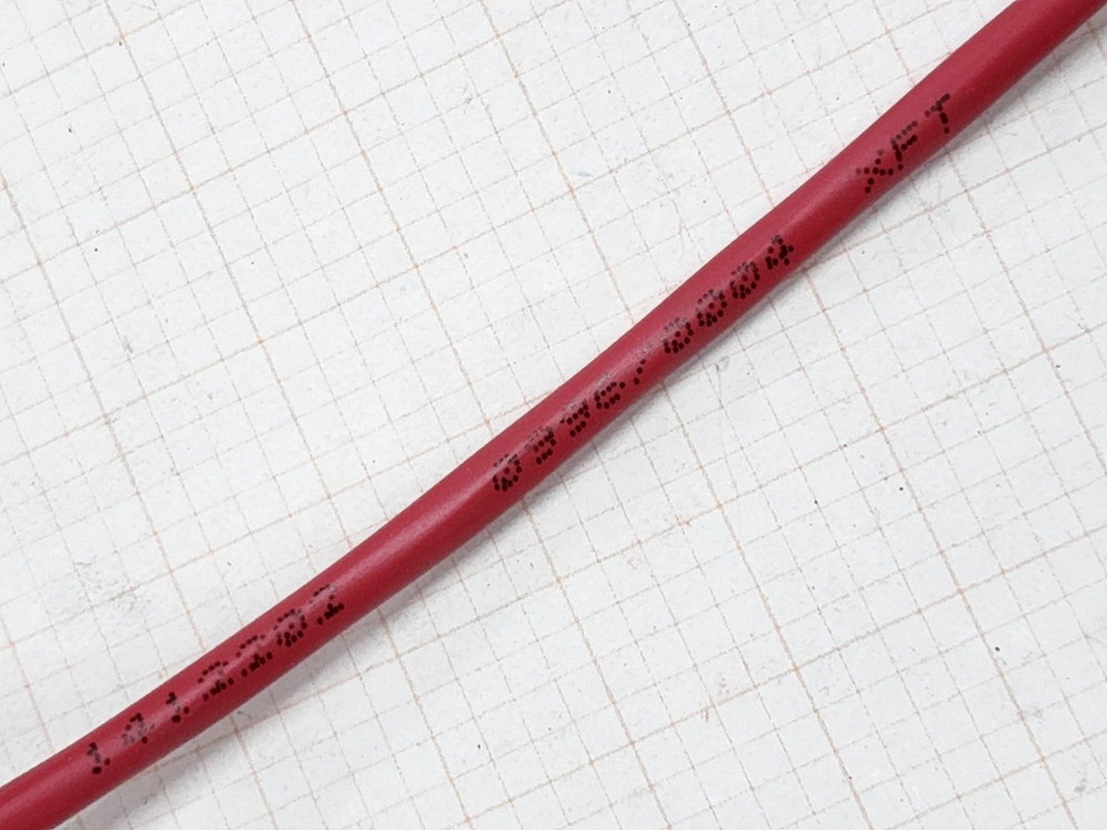 Advanced Digital Cable 981804 18/4C Solid Plenum Fire Alarm Cable FPLP Red/100ft