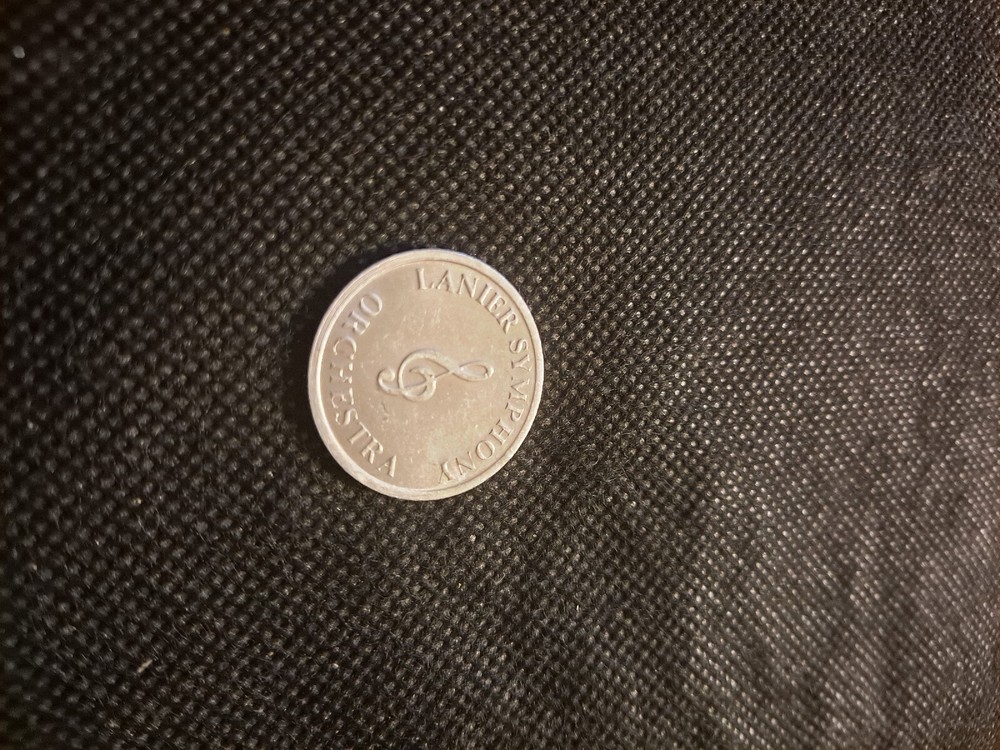 CARNIVAL BALL LANTER SYMPHONY ORCHESTRA TOKEN! e8258UXX