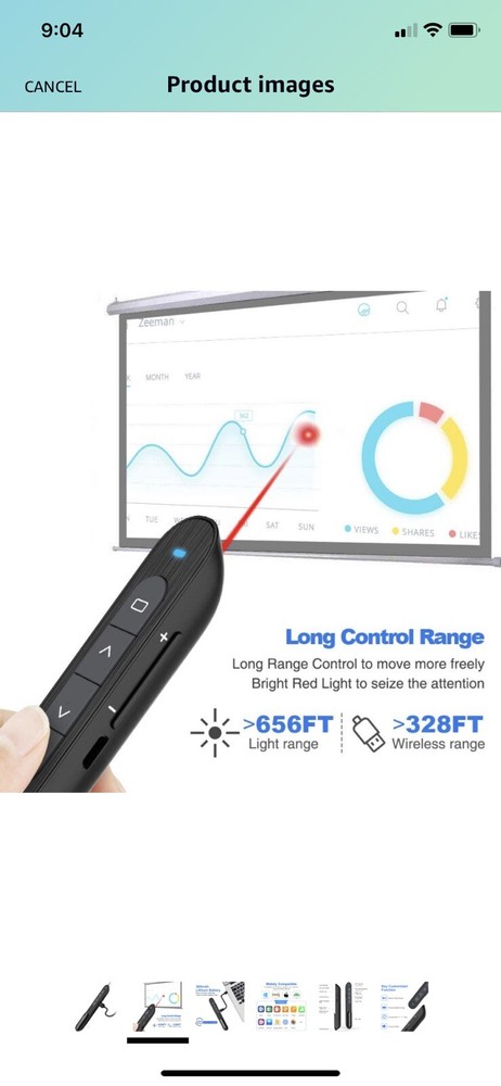 new Norwii professional wireless presenter
