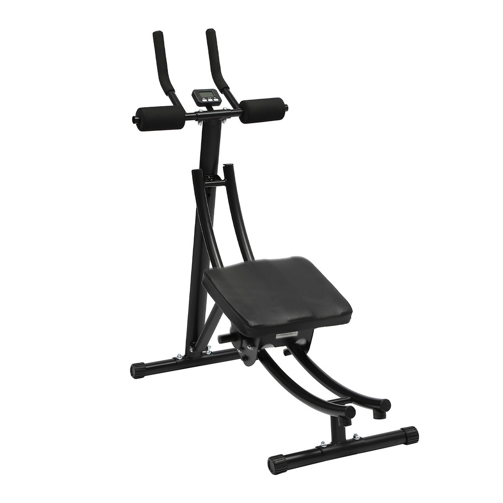 Fitness AB Machine Abdominal Core Workout Crunch Machine Training Sit Up Bench