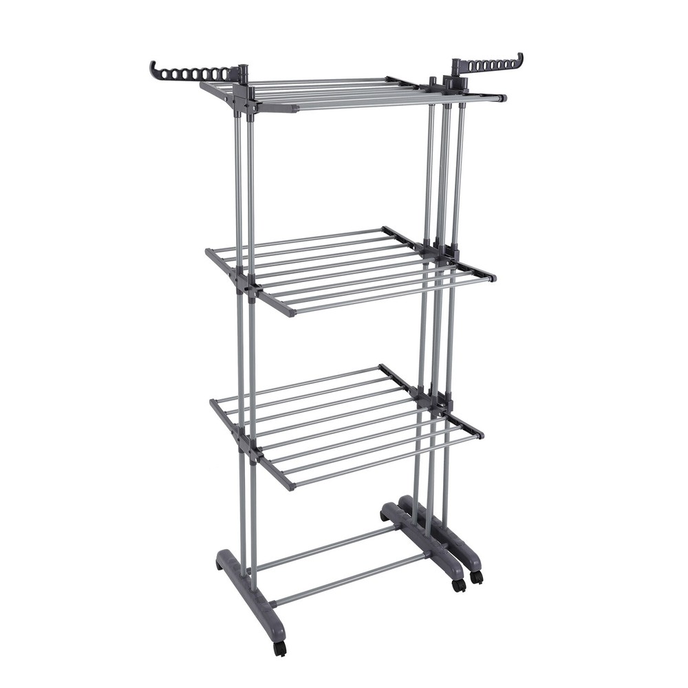 Foldable Clothes Drying Rack, Foldable Drying Rack, 3-Tier Folding Drying Rack