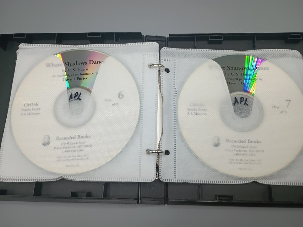 Where Shadows Dance C.S. Harris 8 CD Audiobook 2011