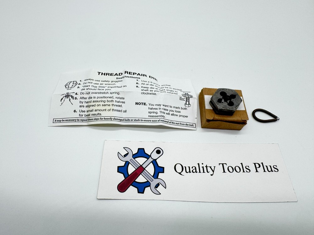 Murray Tools NEW Split Hex Die Thread Chaser M9 X 1.25 USA