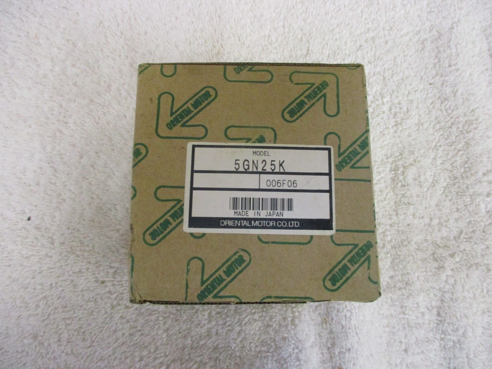 NIB Oriental Motor Gearhead 5GN25K