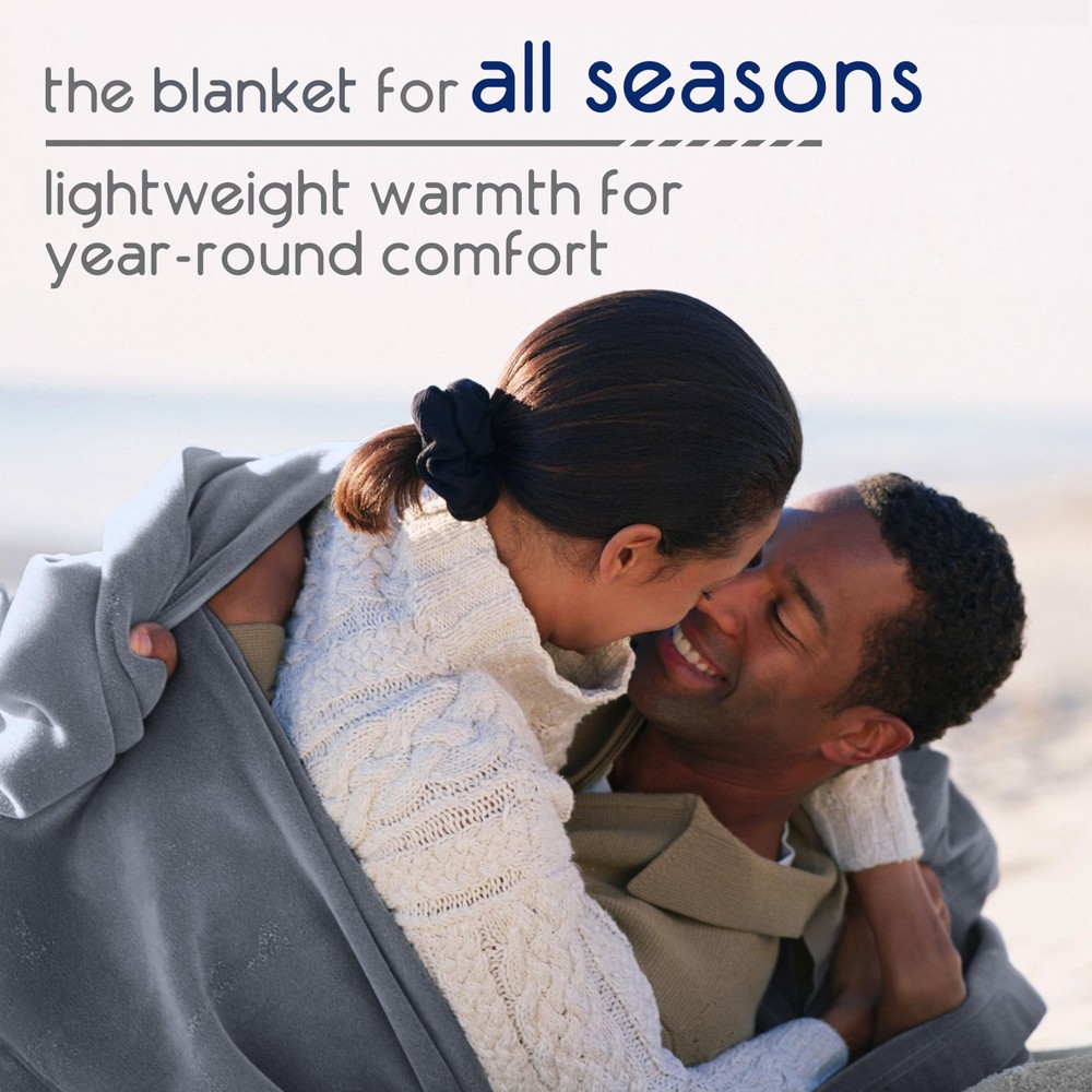 Vellux 1B07046 Original Insulating Core Hotel Style Solid blanket Machine Was...