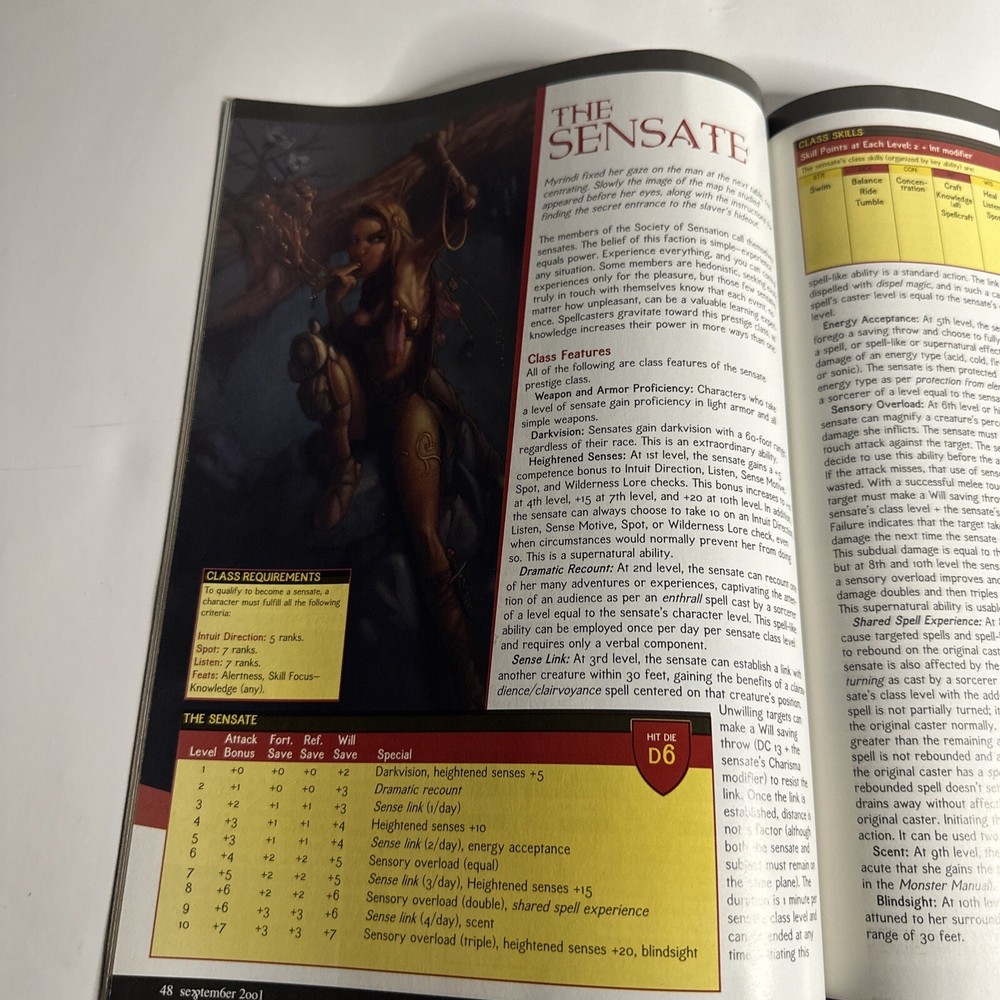 Dragon Magazine #287 TSR D&D