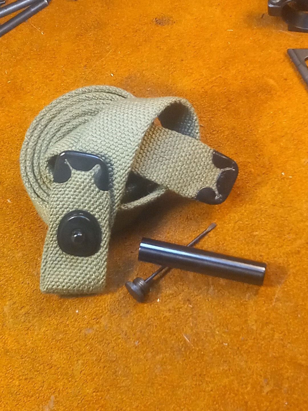 M1 Carbine Sling And Oiler C Tab