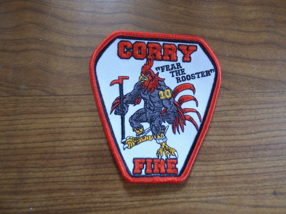 Corry Pa. Fire patch