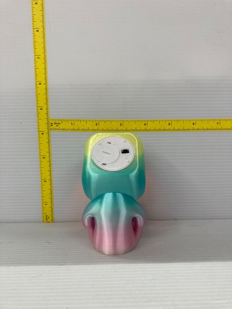 Book Reader Night Light Pastel Yellow/Pink/Teal