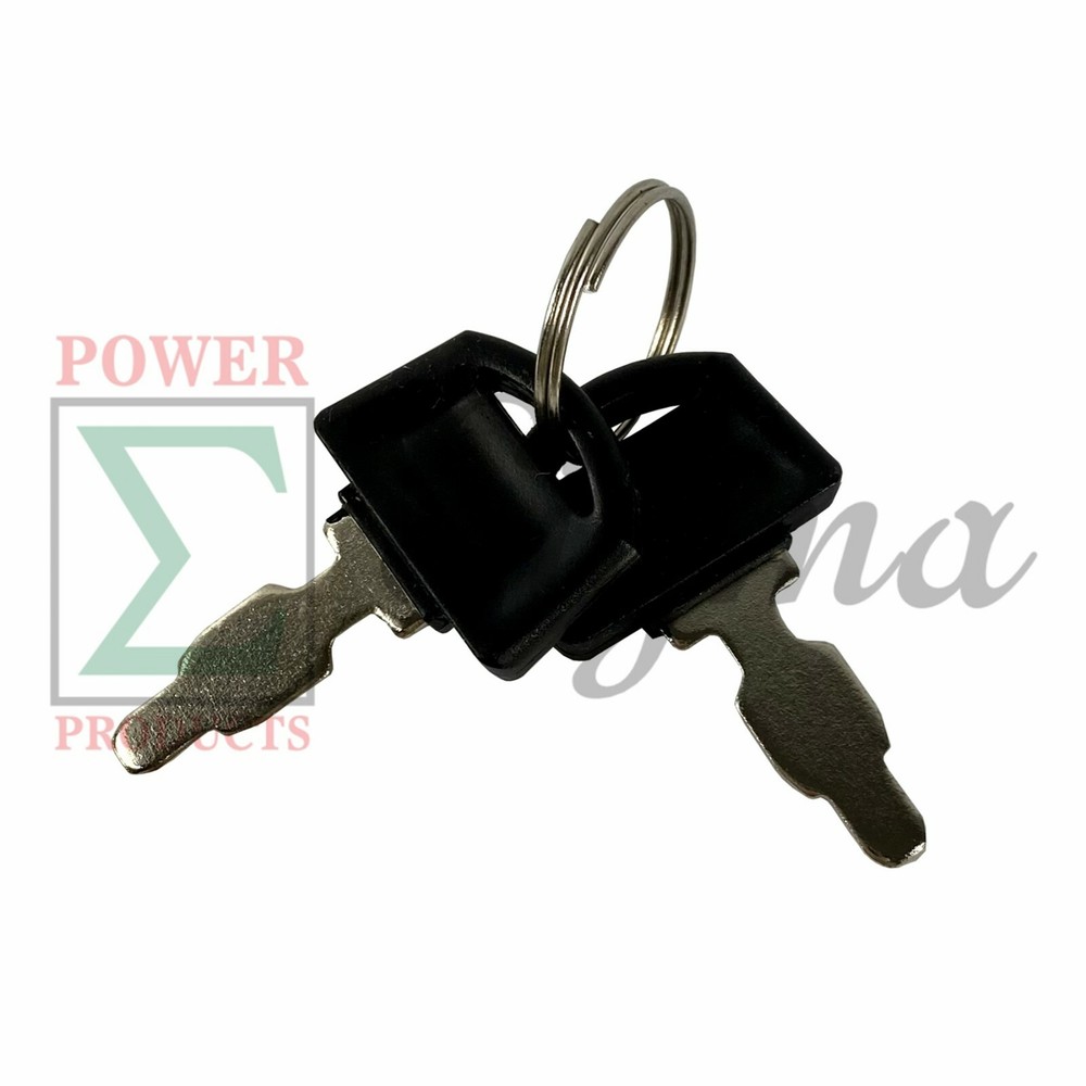 Ignition Switch Key For LIFAN Equipsource Electric Start Gas Engine Generator