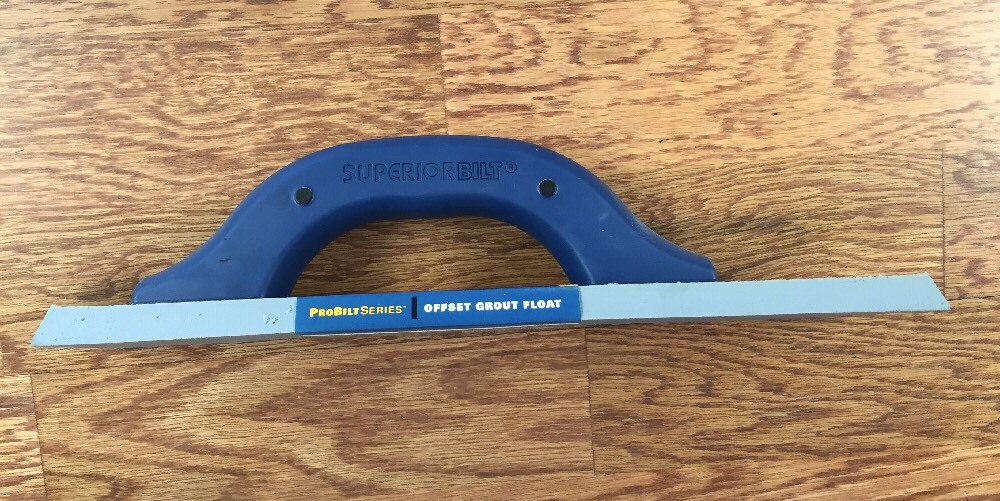 Superiorbilt 151-55P Offset Tile Flooring Grout Float