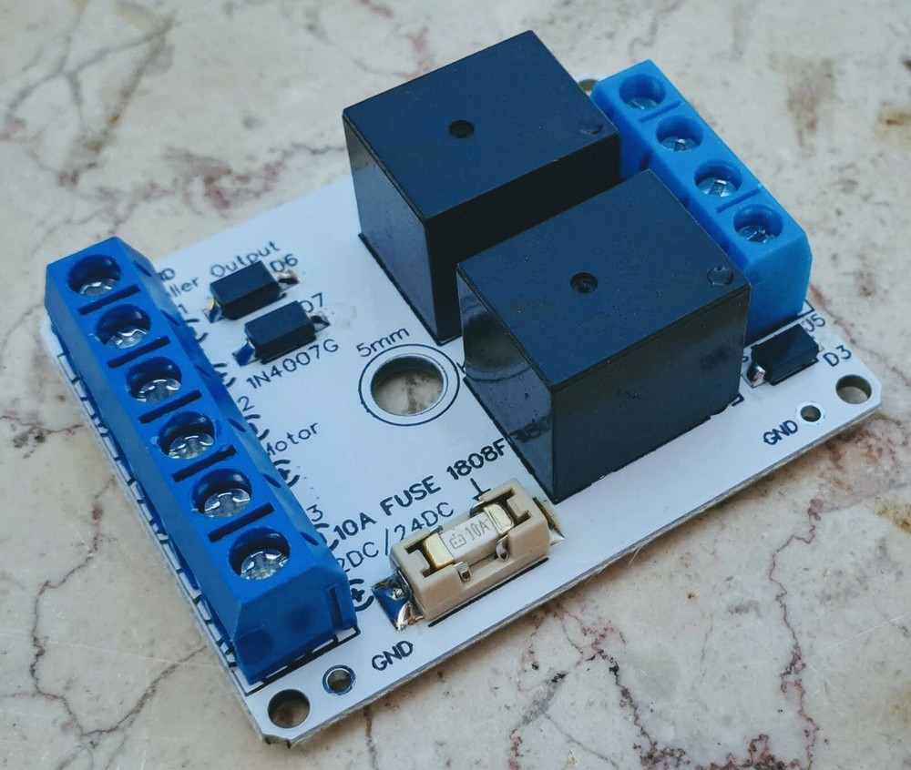 Single Relay Module Limit Switch's PV Panel Sun Tracking Control DIY 12V 24V 10A