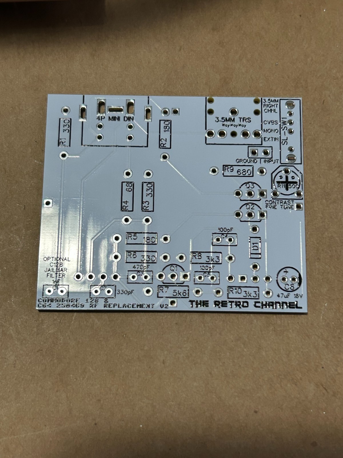 Commodore 64/128 RF delete