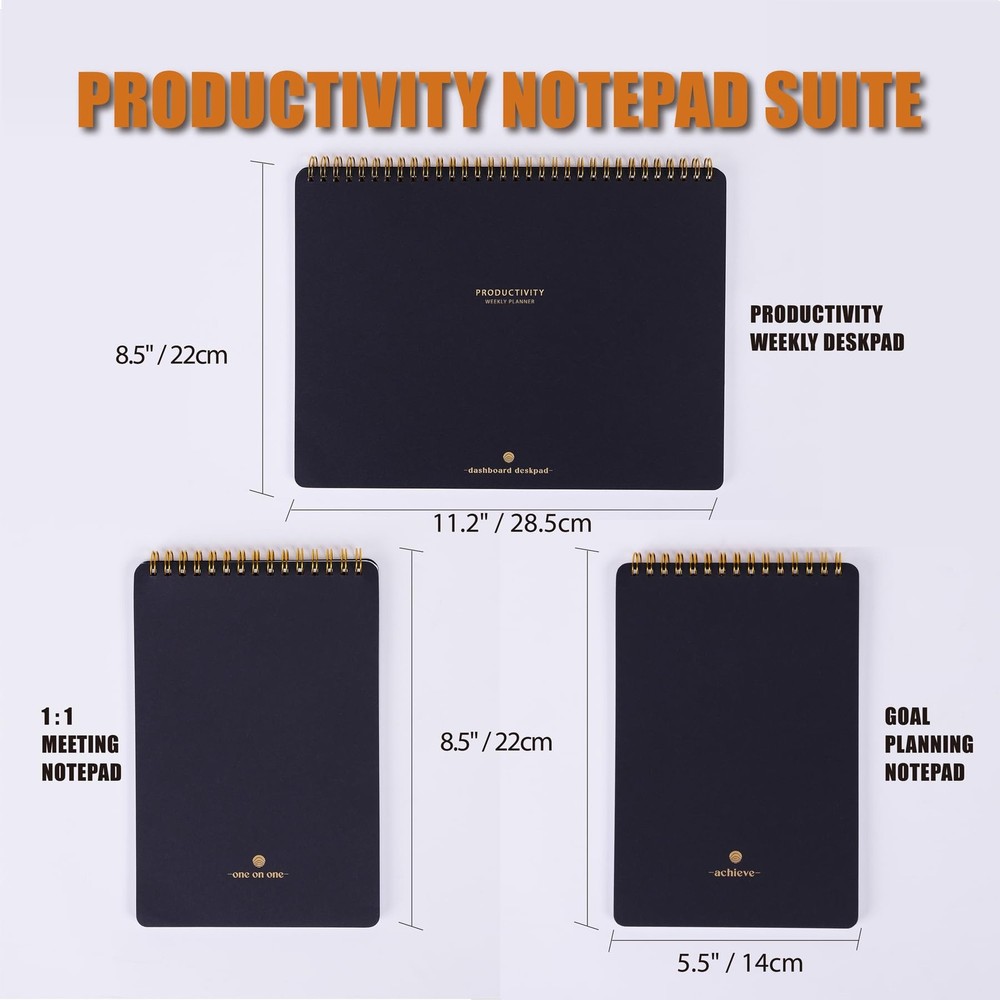Productivity Notepad Suite - Suite-Black-A4/A5