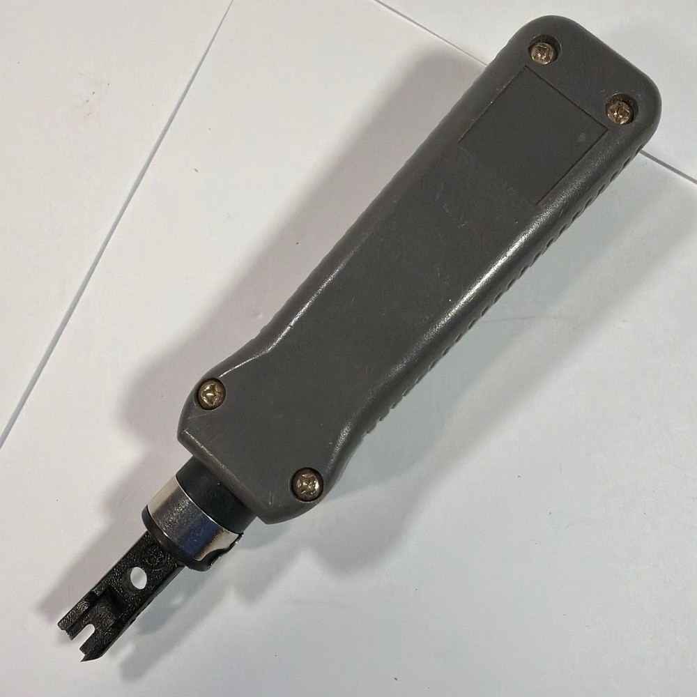 110/88 Network Punch Down Tool Gray Handle