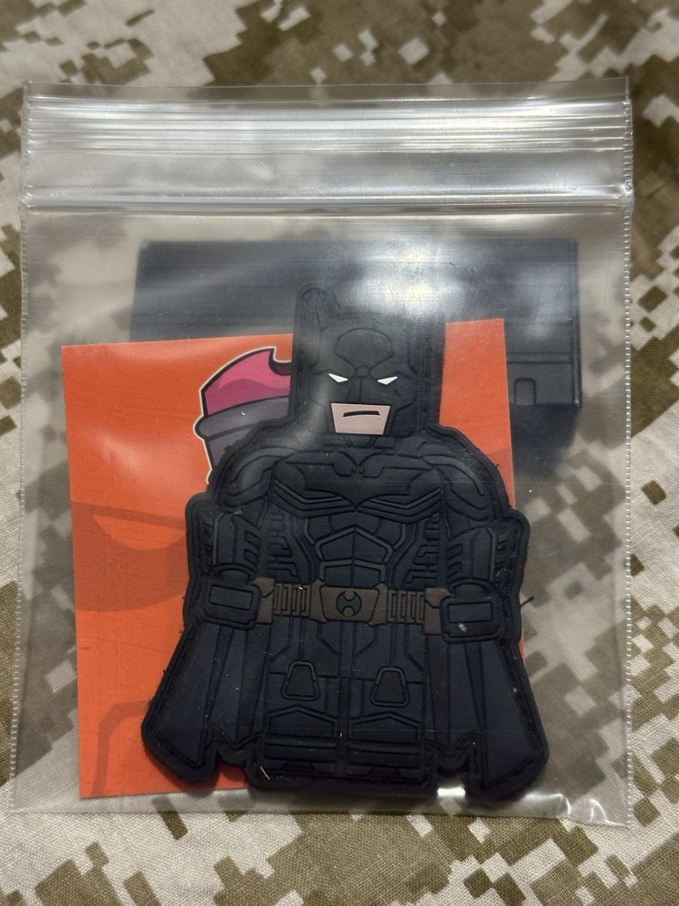 The Grumpy Pencil The Dark Night Brick Patch