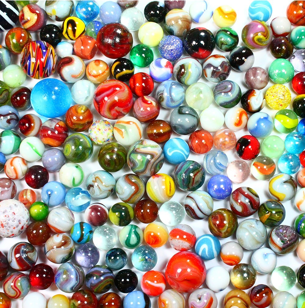 50+ Vintage to Modern Marbles Hard to Find