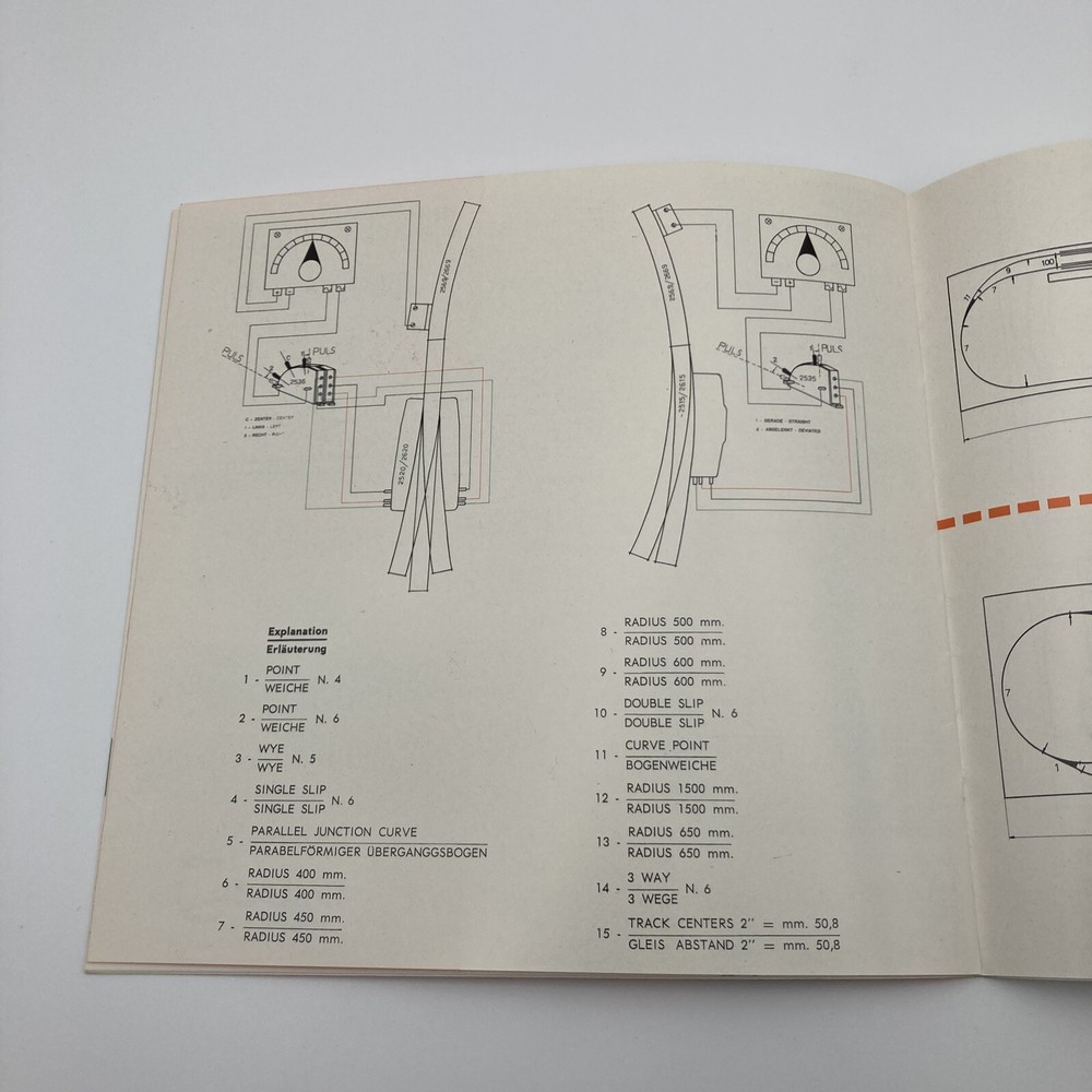 Casadio HO Turnout Train Track Catalog