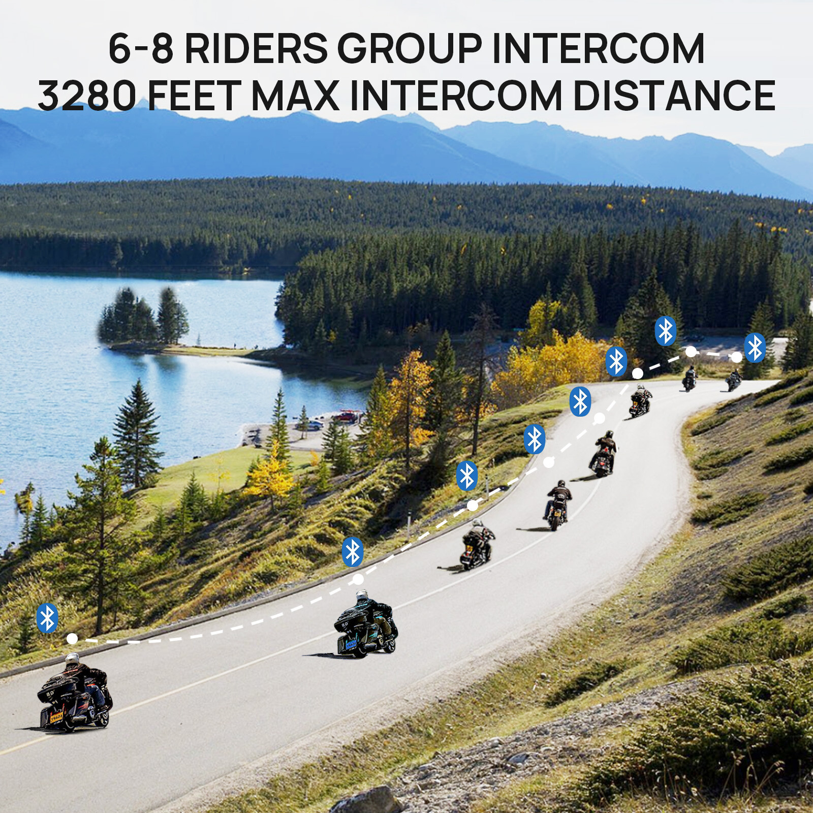 ILM USED Bluetooth Full Face Modular Motorcycle Helmet Dual Visor Intercom DOT