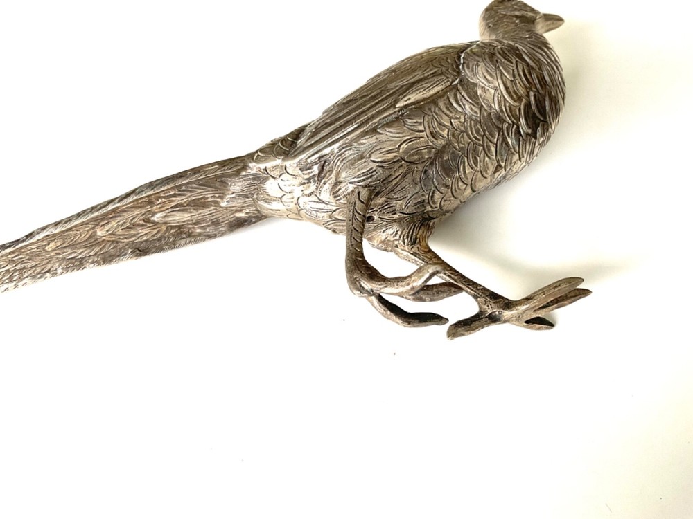 Antique German solid 830 silver Bird Animal Figure