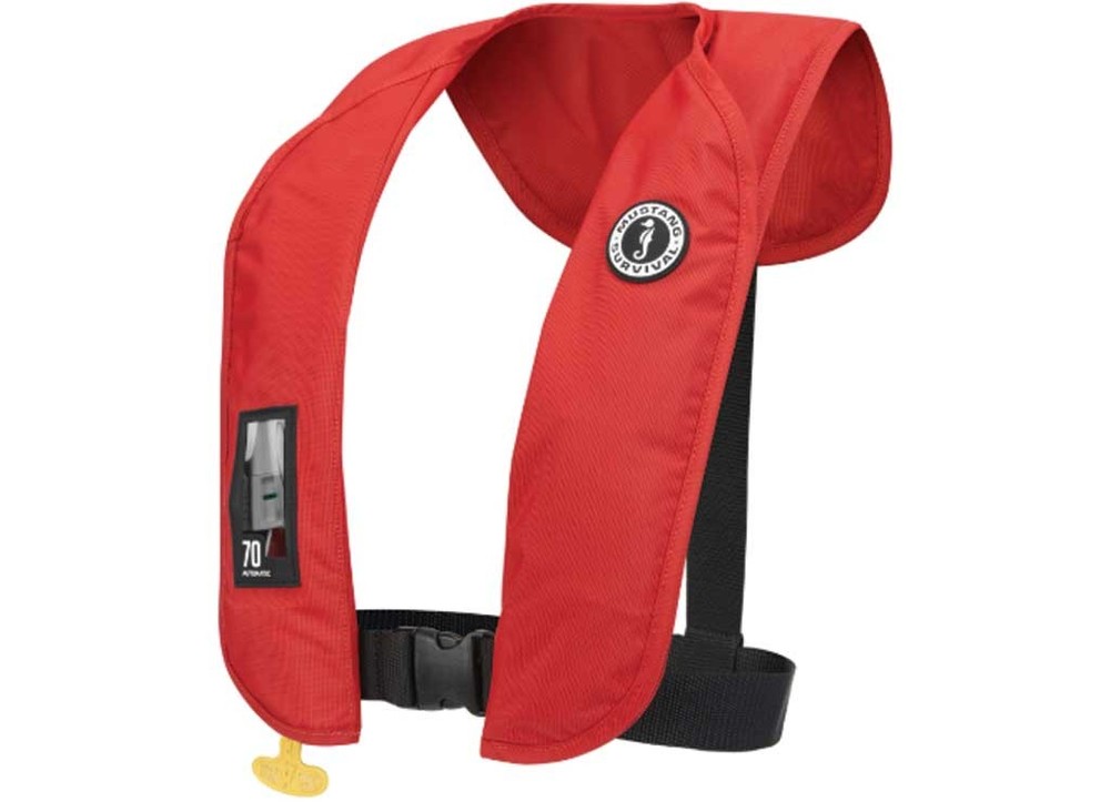Mustang Survival MIT 70 Automatic Inflatable PFD Life Jacket - Red