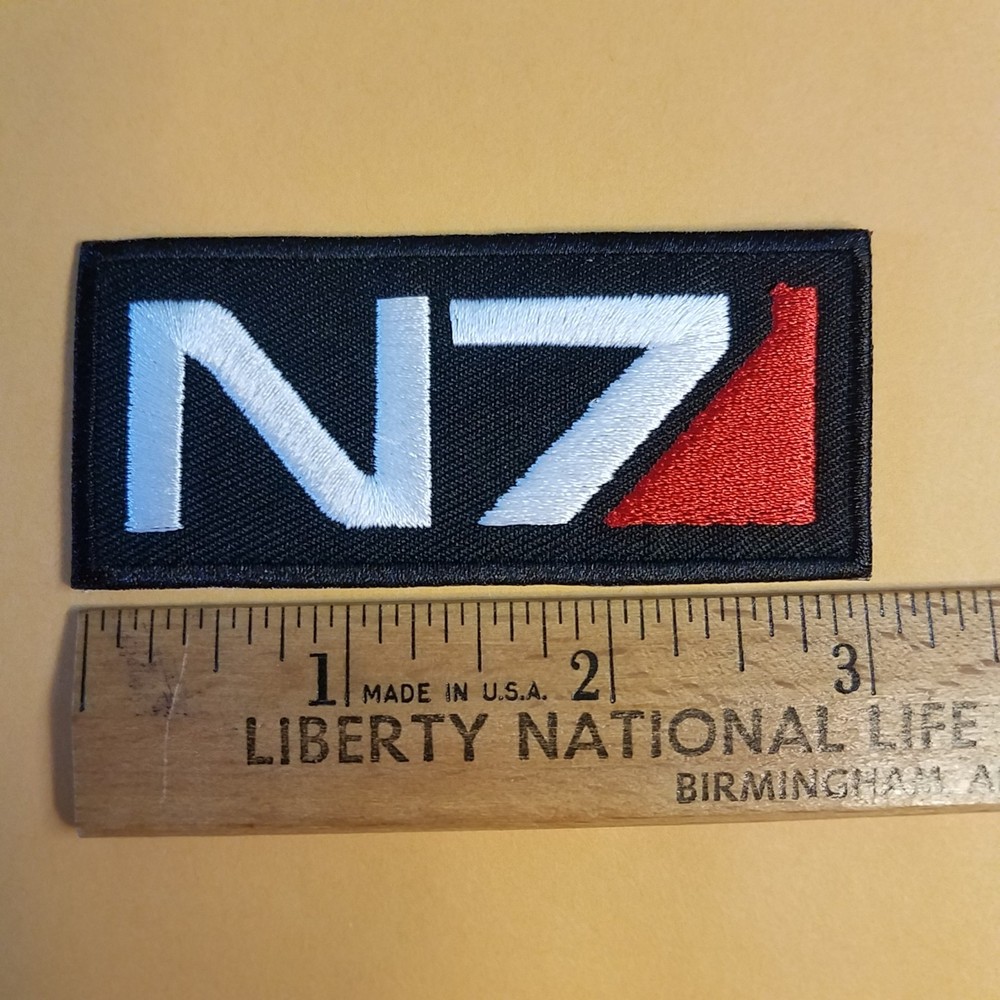 Mass Effect Game 3 inch Badge Patch Cosplay Costume