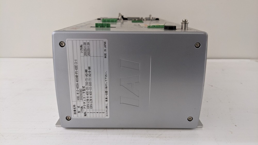 1A1 Intelligent Actuator X-Sel Controller Xsel-K-2-400A-400AB-P1-EEE-3-1