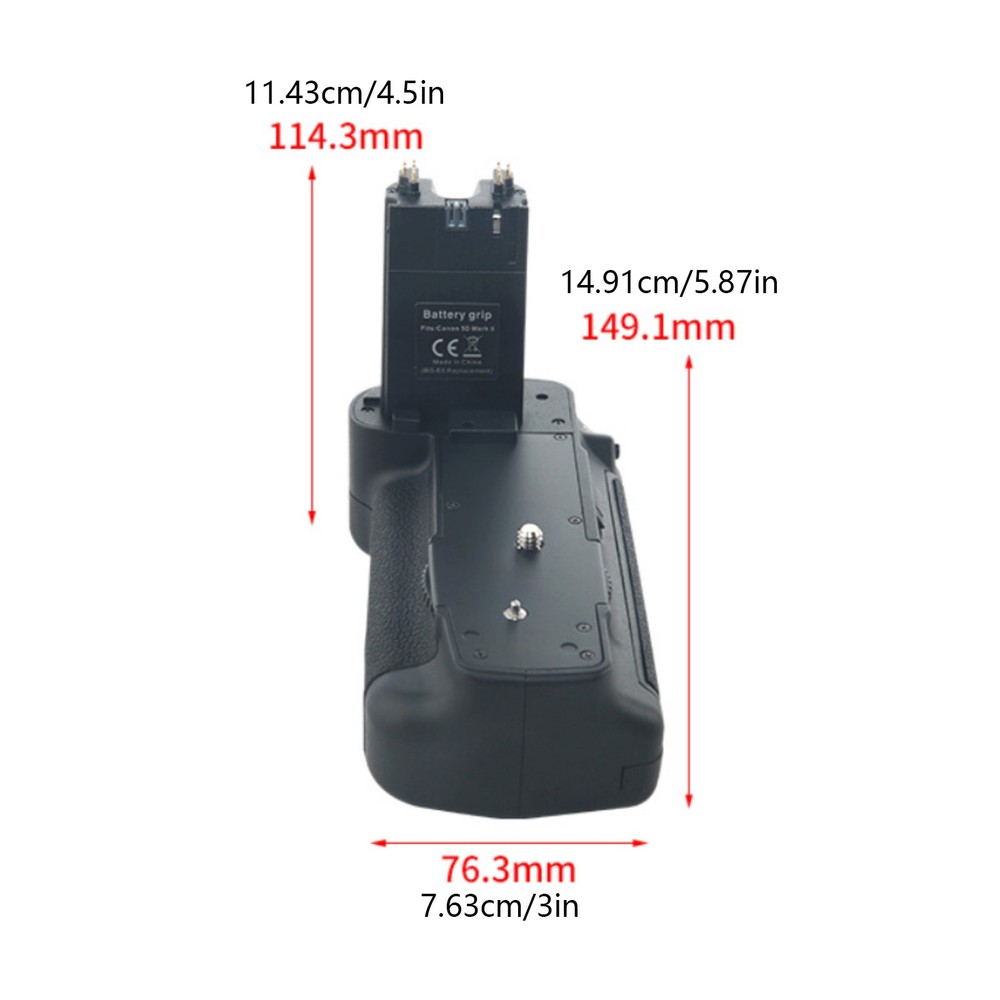 Stable Shooting BG-E6 Vertical Battery Hand Grip for Canon EOS 5D Mark II 5DII
