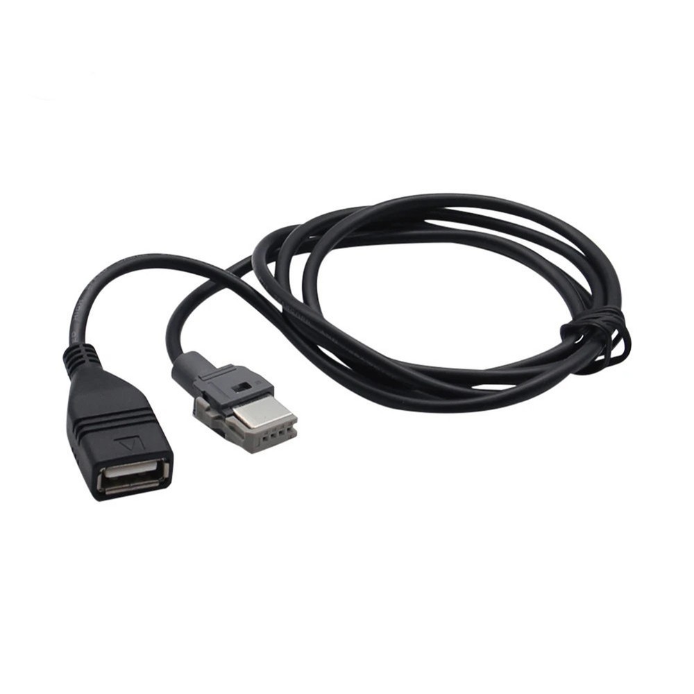 Car USB Cable Adapter 4Pin USB Cable Fit For Alpine Head Unit CD Player