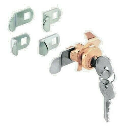 Mailbox Lock Replacement multi-purpose Brass Finish U-9940 Security Keys