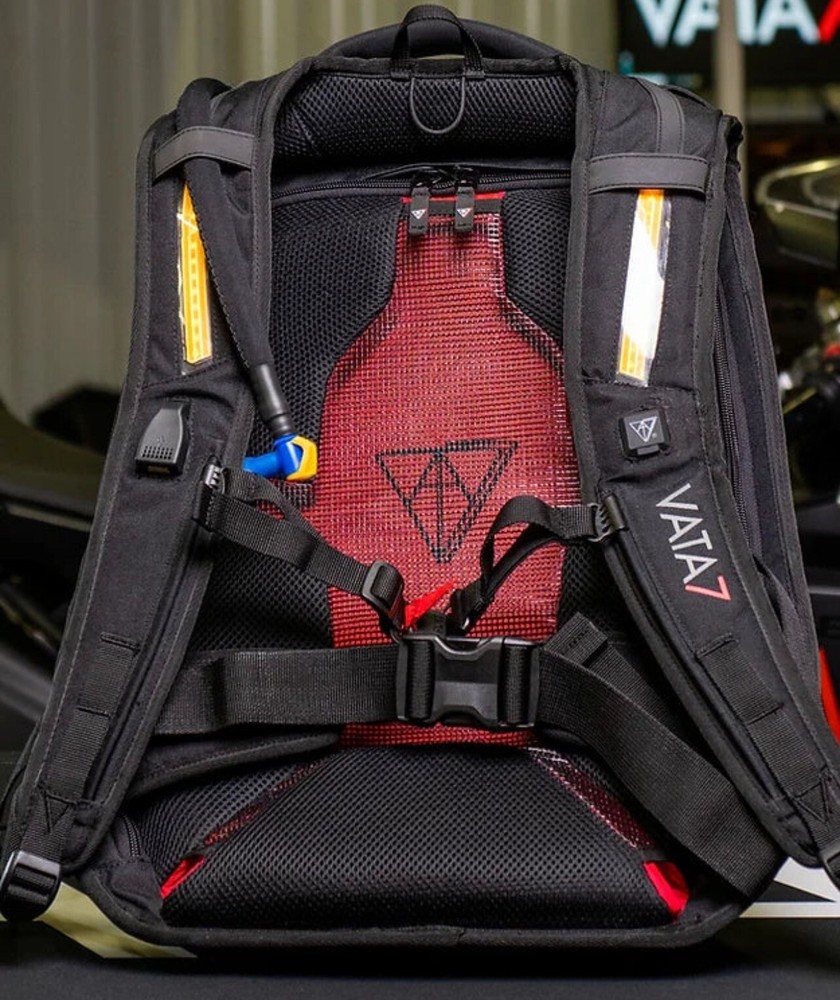 Motorcycle Turn Signal Backpack