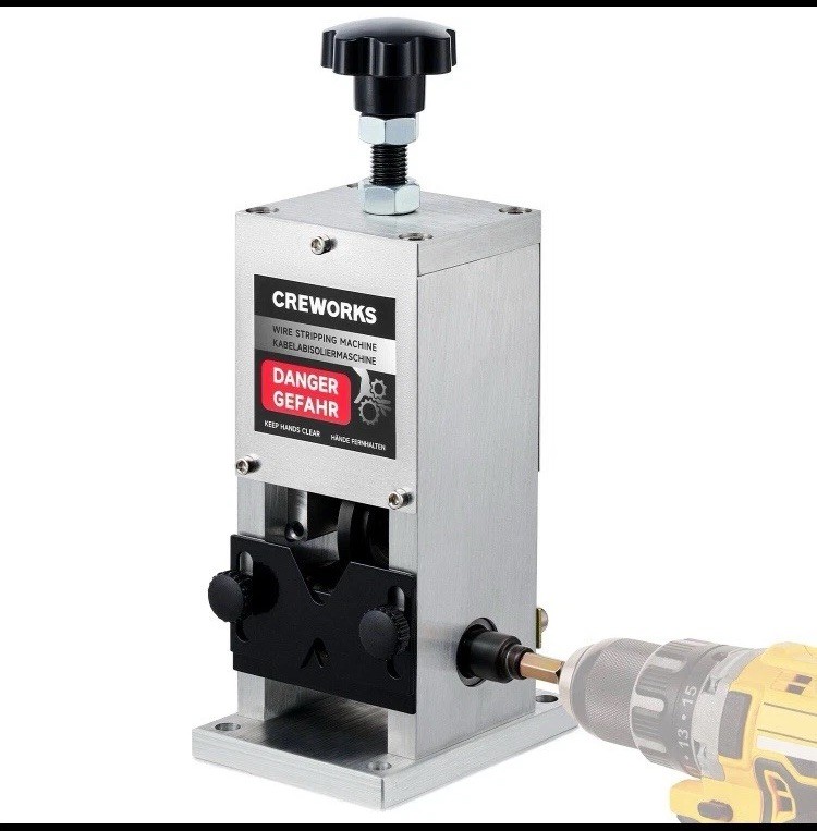 Scrap Wire Stripper Wire Stripping Machine for  Recycling By Creworks