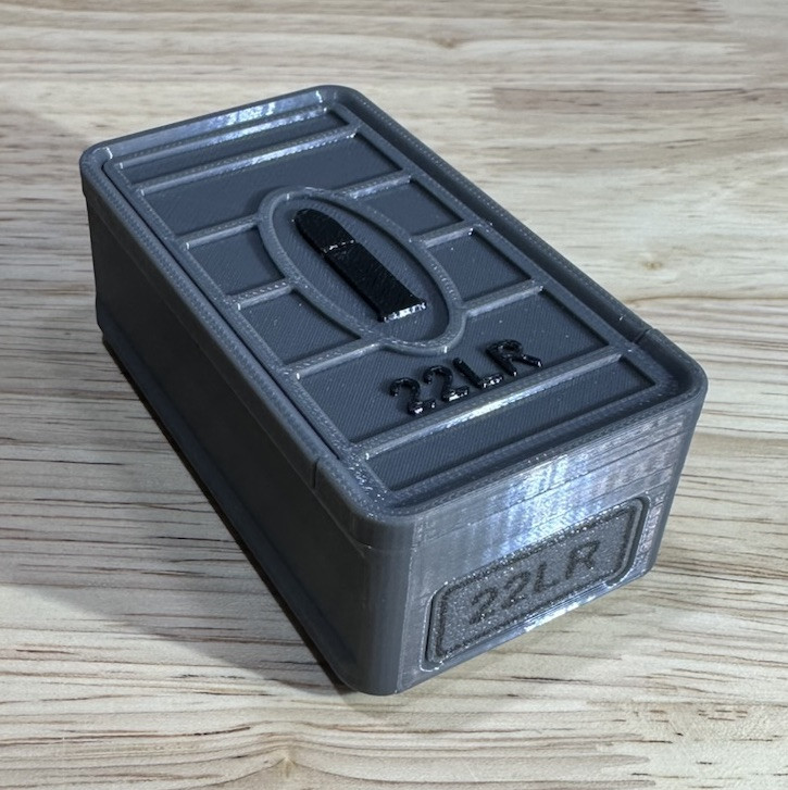 Stackable 22LR Ammo Box 50rd Capacity (3 Pack)