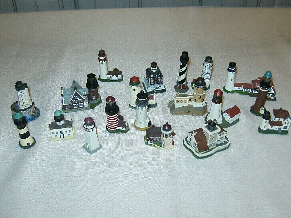19 Different Lighthouse Christmas Light Covers-Ceramic,Detailed, Painted
