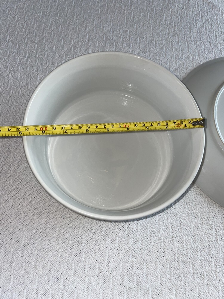🐣 Fitz & Floyd Confetti Dots SET Rainbow China Casserole & 12" Plate Easter