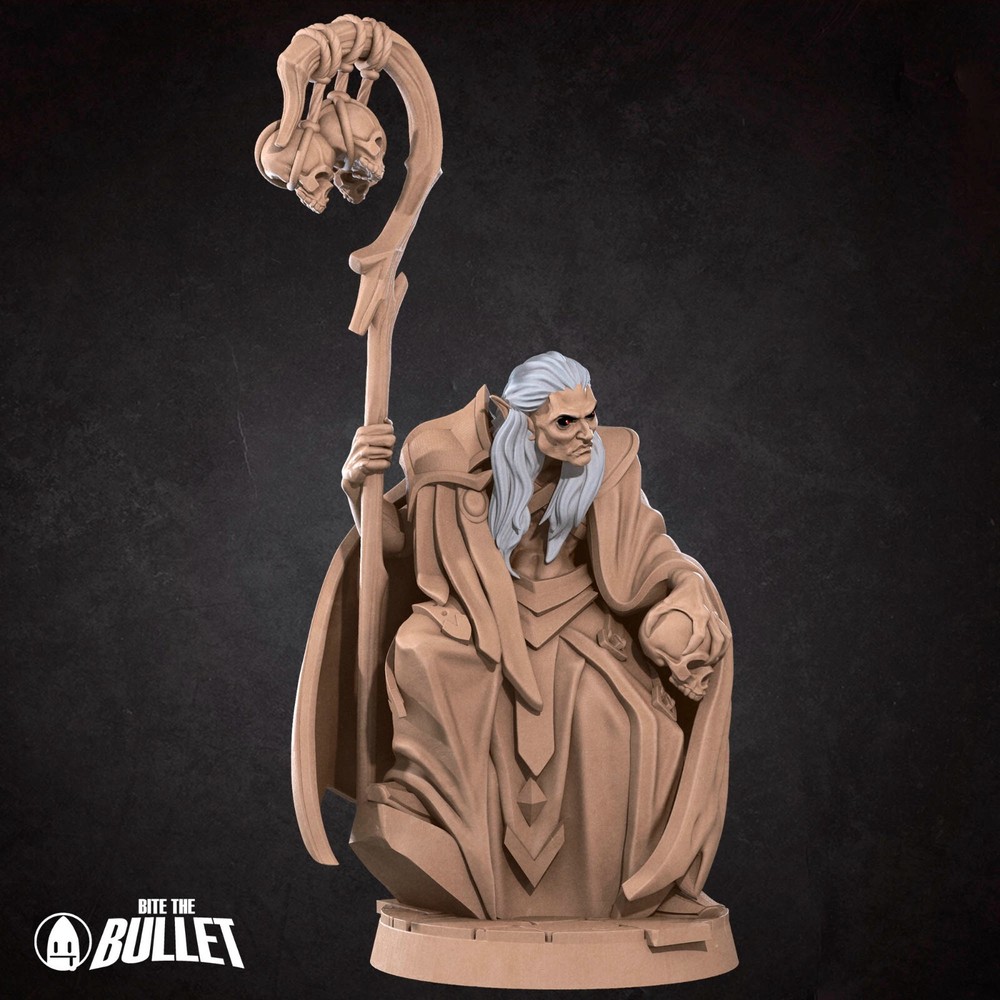 Vampire Sorcerer - Dark Magic Wizard - Bite the Bullet - Dungeons and Dragons
