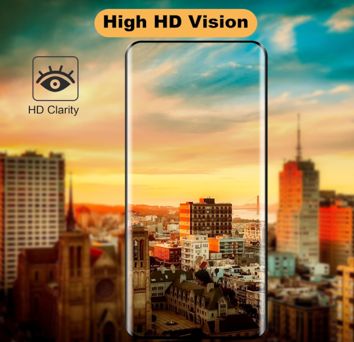 For OnePlus 12R Screen Protector with Camera Lens Protector 9H Hardness