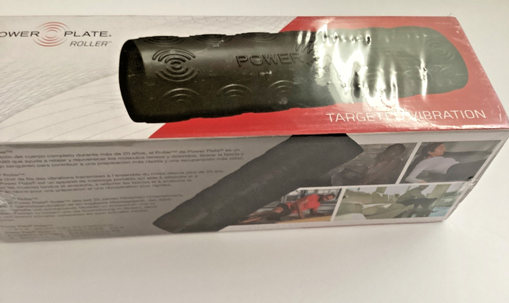 Power Plate Roller Targeted Vibration Massage Roller NEW
