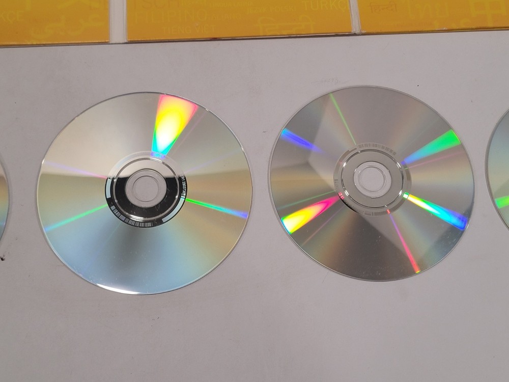 Rosetta Stone Spanish Disc Set Language Discs 1-5 - Application Disc Missing