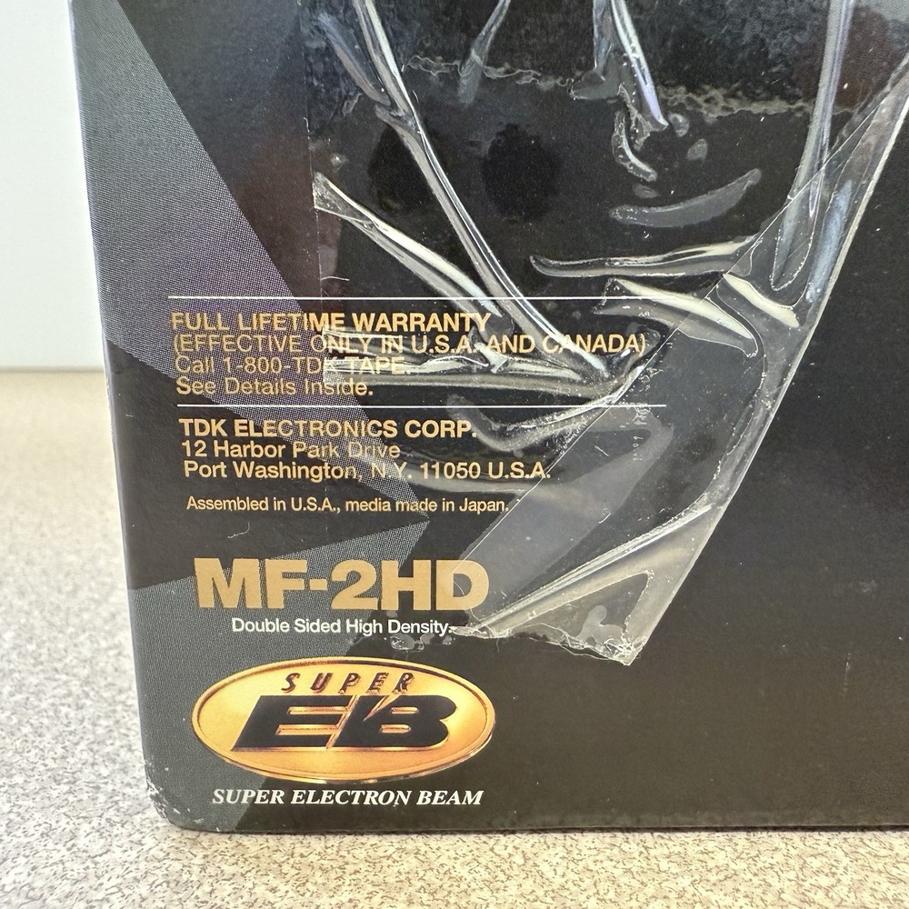 (30) TDK High Density Formatted 3.5" FLOPPY DISK MF-2HD - Open BoxInside