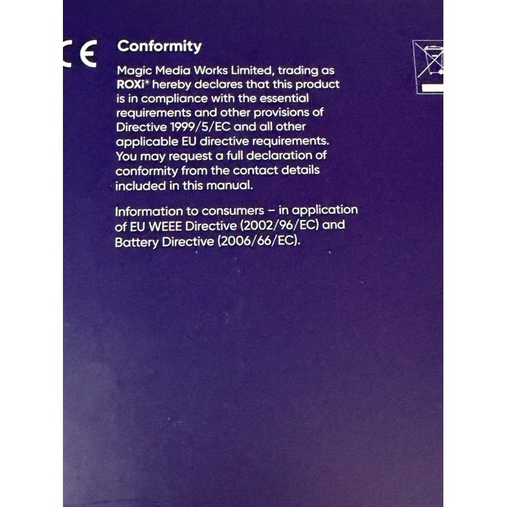 ROXi Wireless Karaoke Microphone